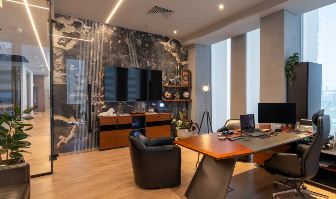 Office Design Ventum Tech by Paso Studios interior design in Qatar