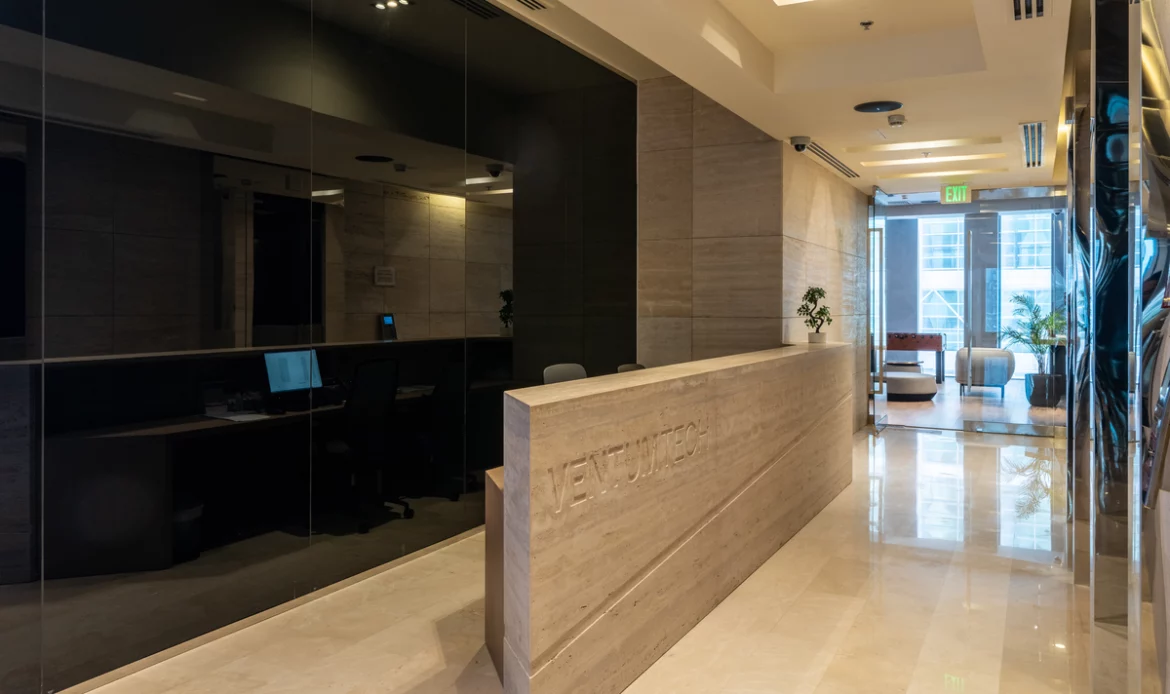 Office Design Ventum Tech by Paso Studios interior design in Qatar
