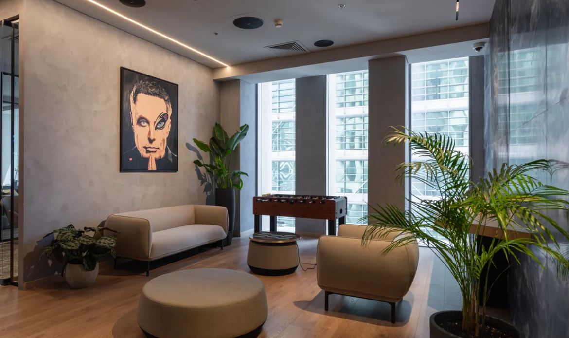 Office Design Ventum Tech by Paso Studios interior design in Qatar