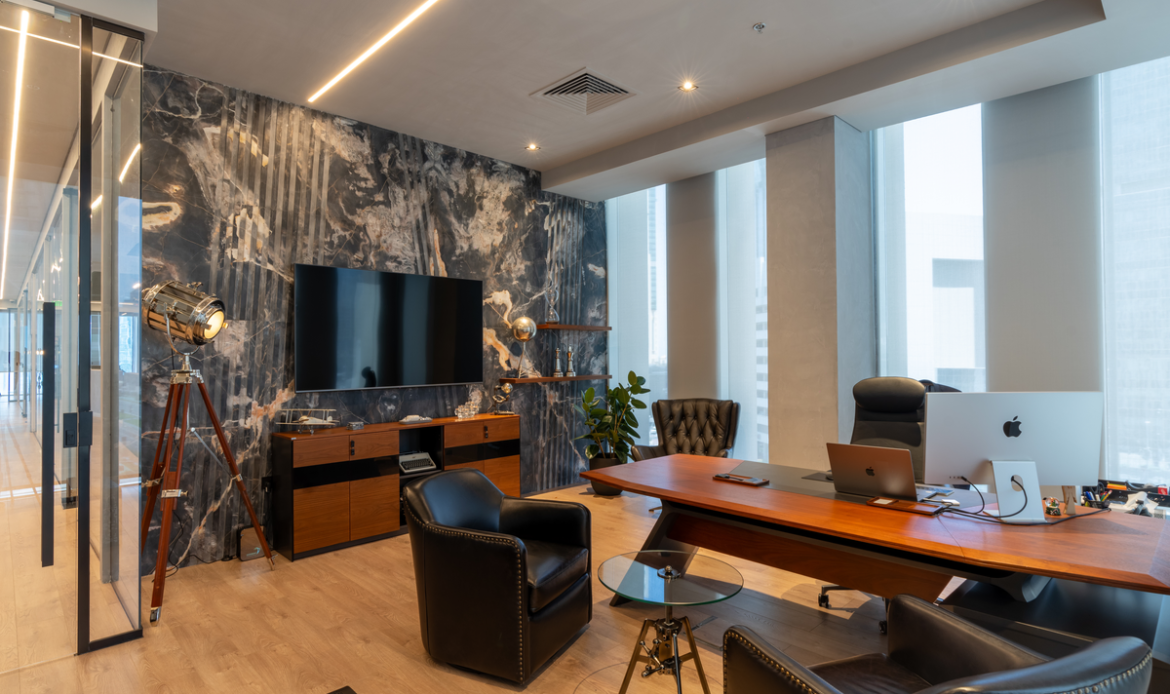 Office Design Ventum Tech by Paso Studios interior design in Qatar