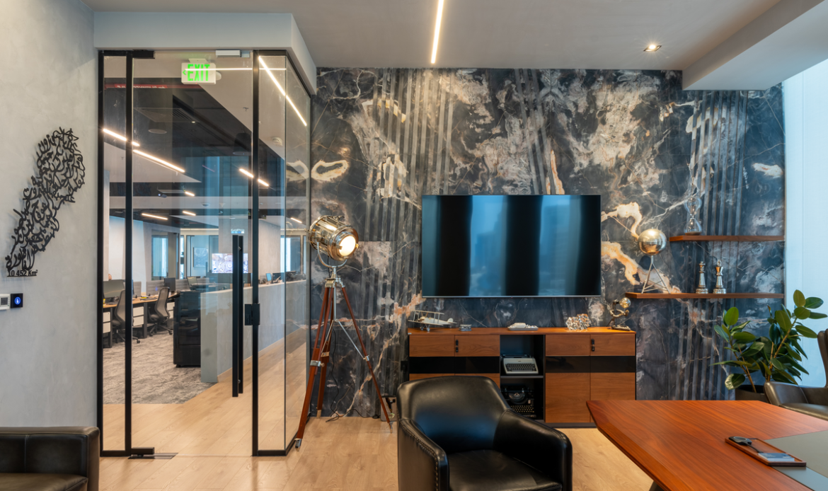Office Design Ventum Tech by Paso Studios interior design in Qatar