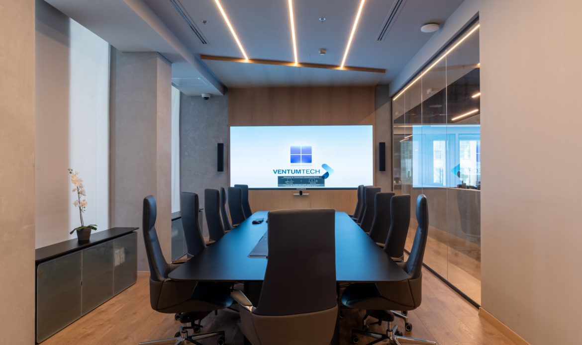 Office Design Ventum Tech by Paso Studios interior design in Qatar